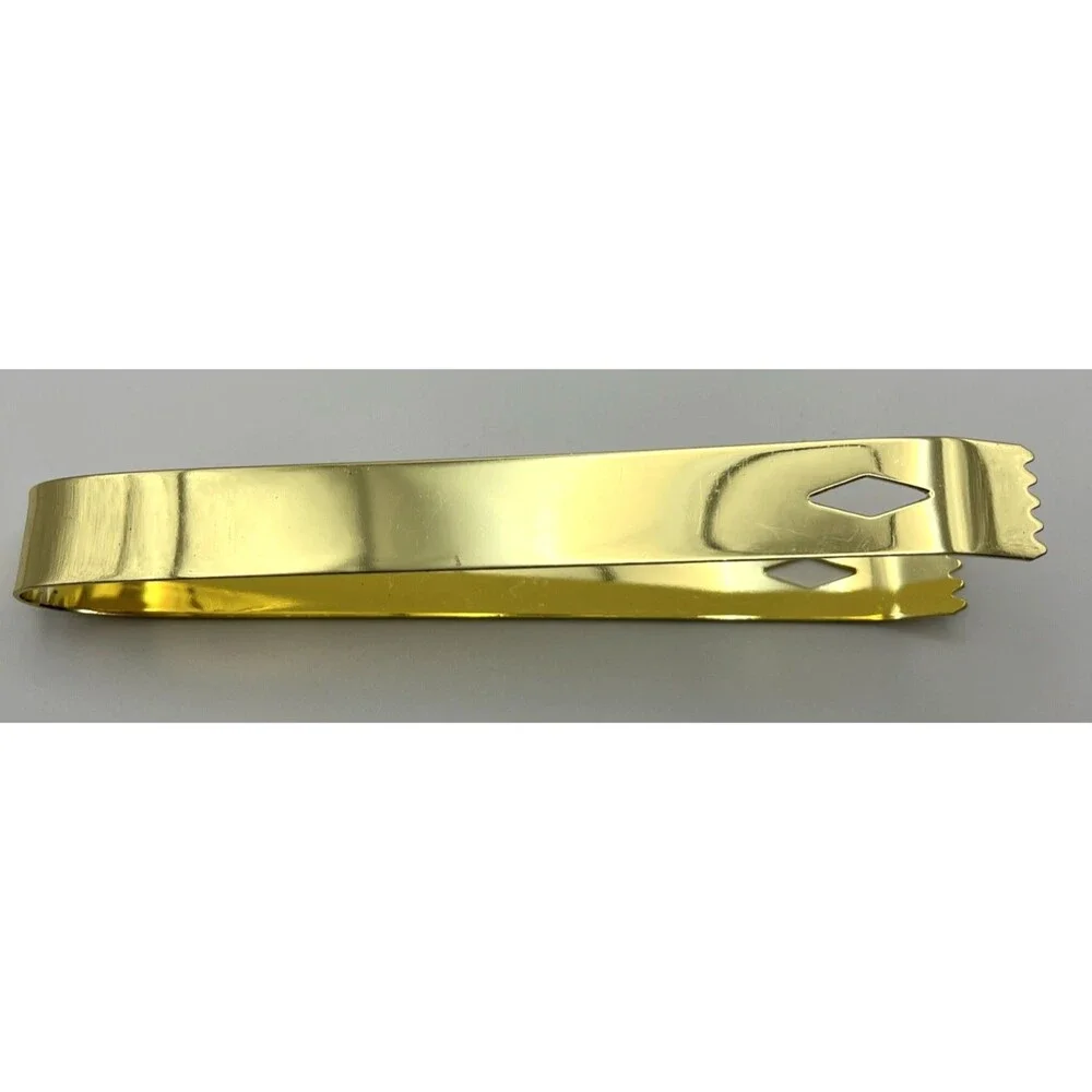 Cocktail Tong Thickened Rhombus Stainless Steel Food Ice Sugar Cube Tong